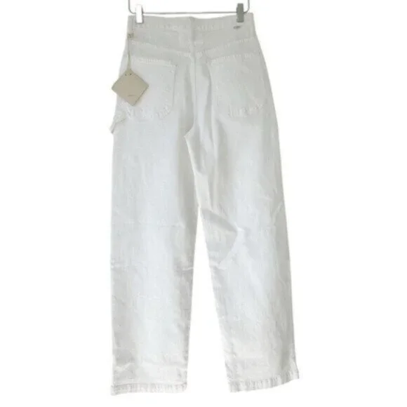 NWT Mother Superior The Stud Finder Sneak Totally Innocent Utility Jeans Size 27 - Picture 7 of 12